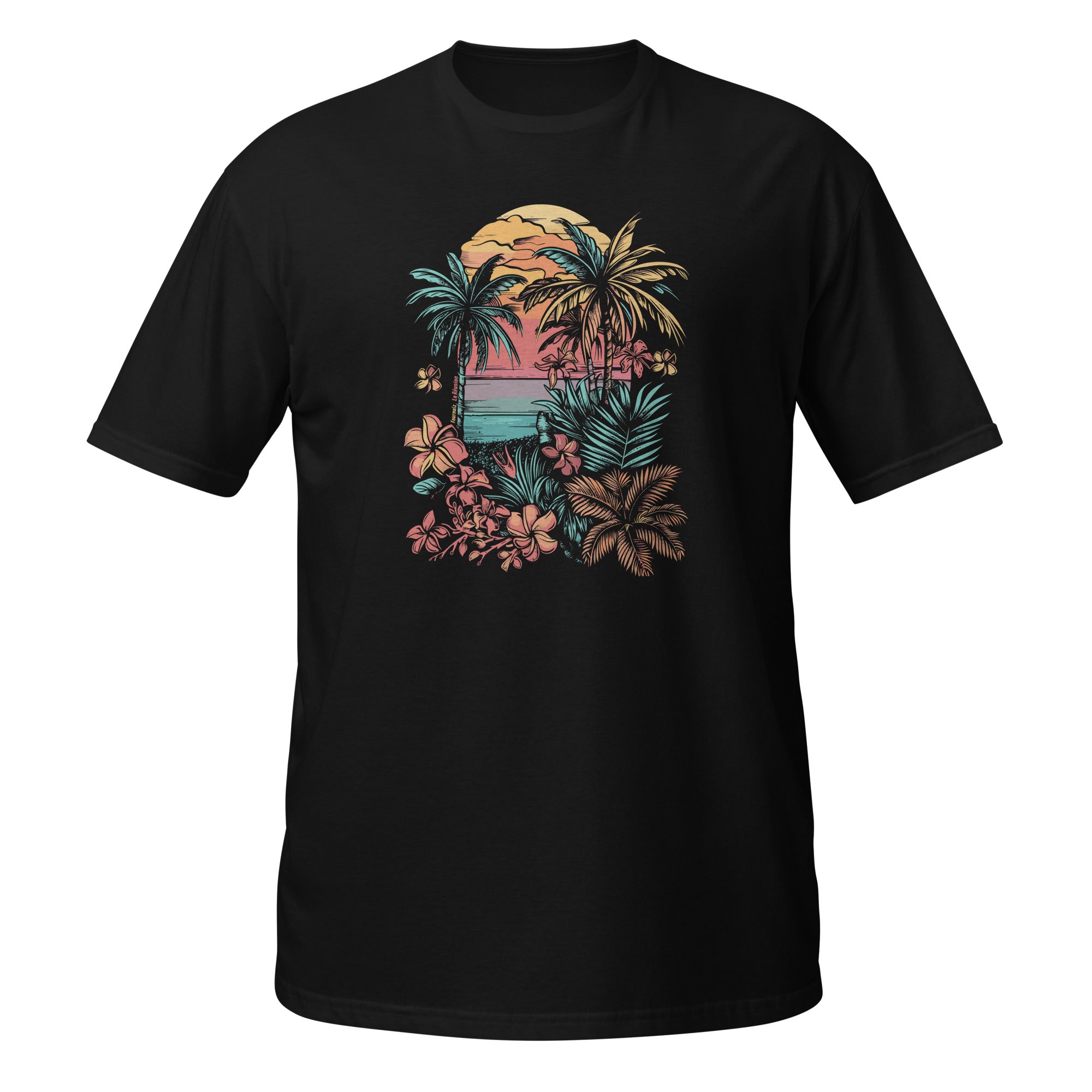 T-shirt Tropical Window