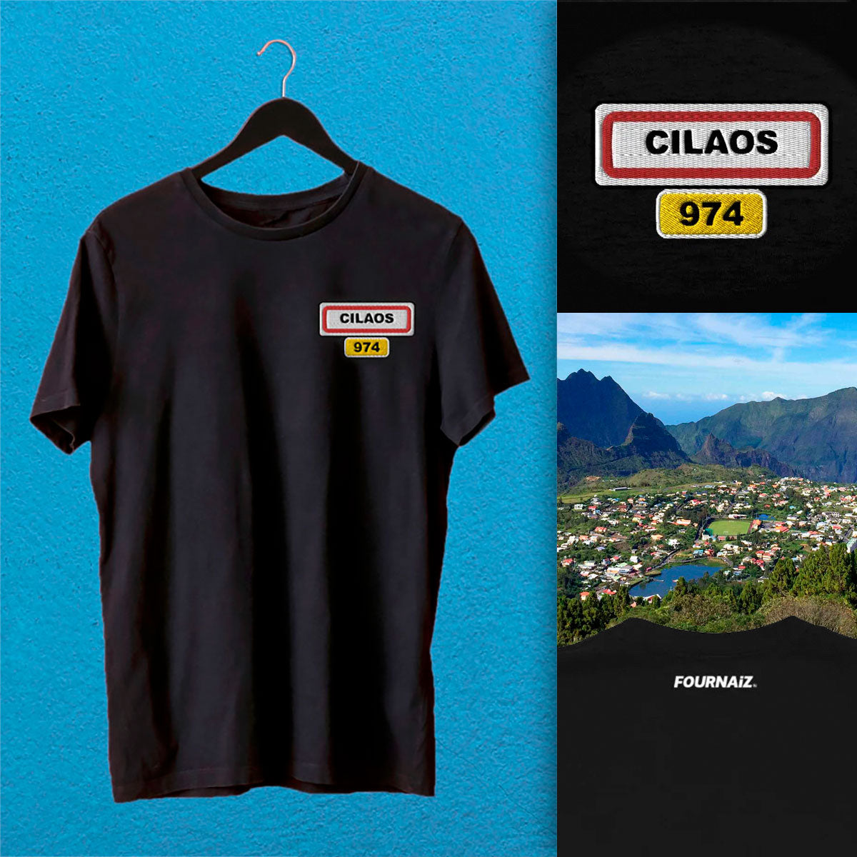 T-shirt Cilaos (Brodé)