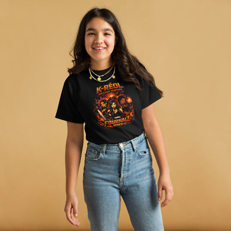 T-shirt Volcan Fournaiz (Coton Bio Marmaille)