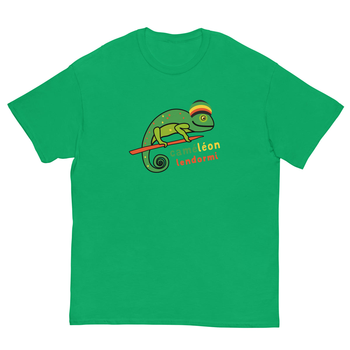 T-shirt Coton 'Les Caméléons' - Écriture Du Pont - Taille XL - Blanc - Neuf Sans Étiquette