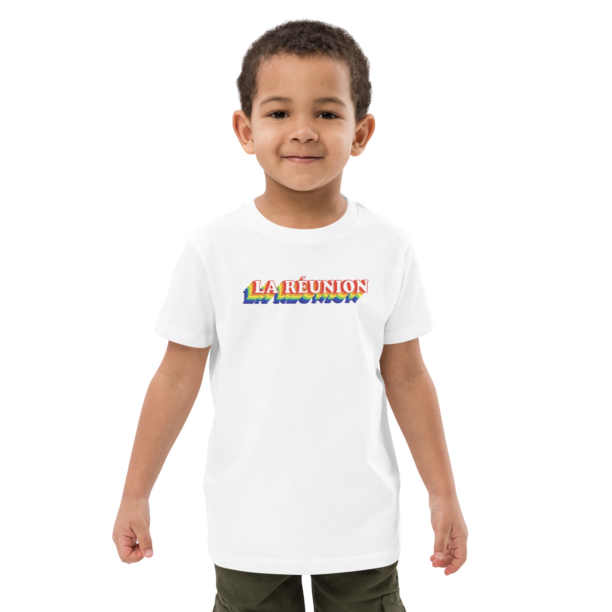 T-shirt La Réunion Pride (Coton Bio Marmaille)