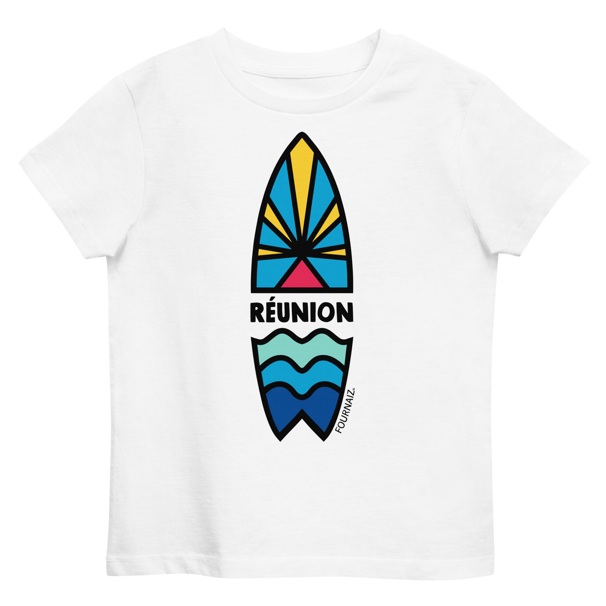 T-shirt Surf Run (Coton Bio Marmaille)