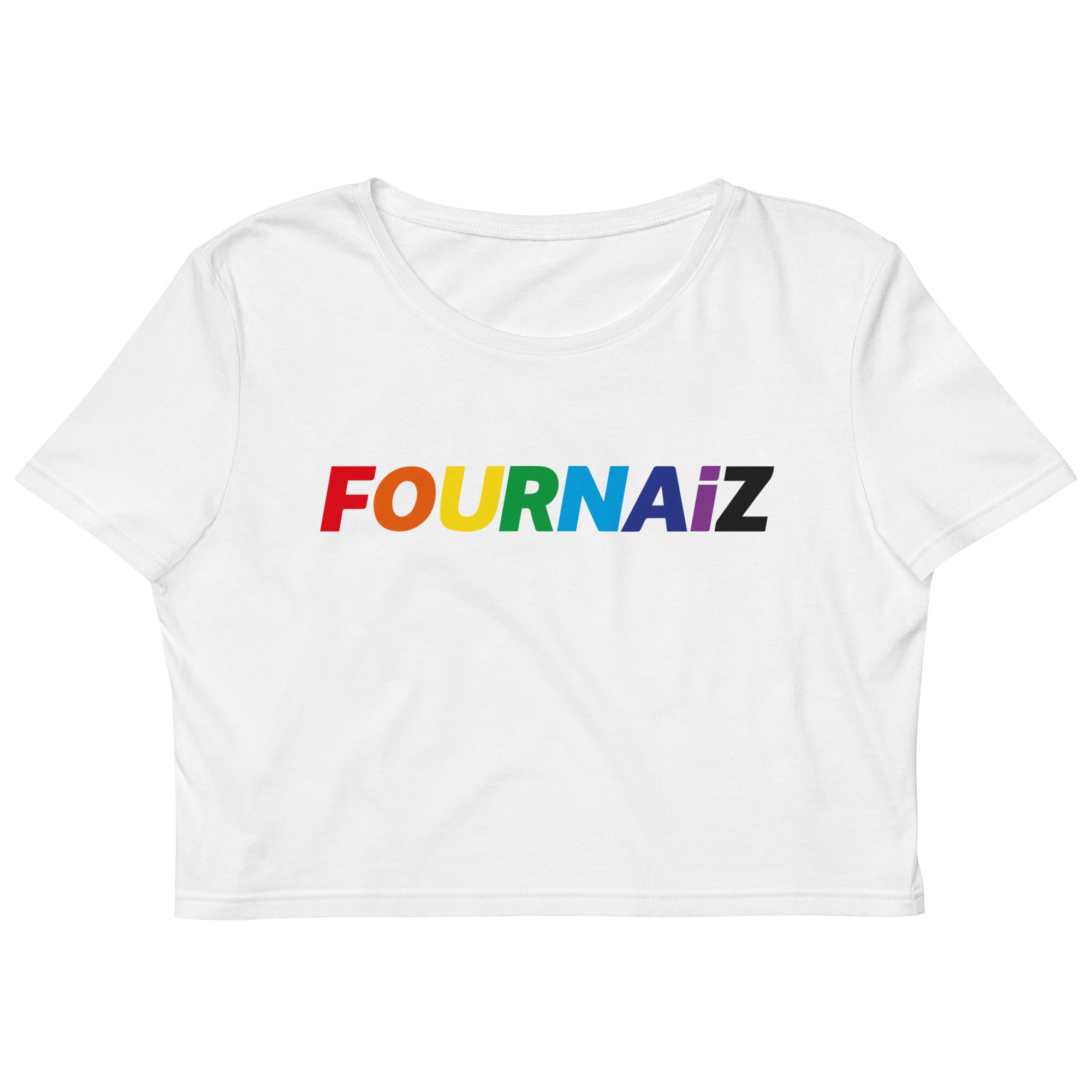 Crop top Fournaiz Rainbow (Coton Bio)