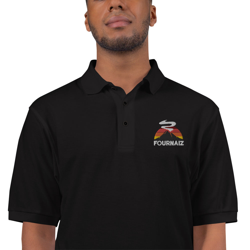 Polo Volcan Fournaiz Premium Brodé