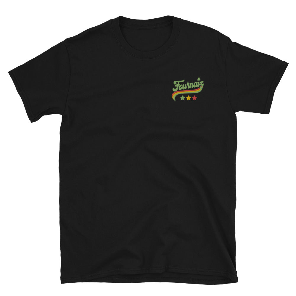 T-shirt Fournaiz Drapeau Rasta 3 étoiles (brodé)