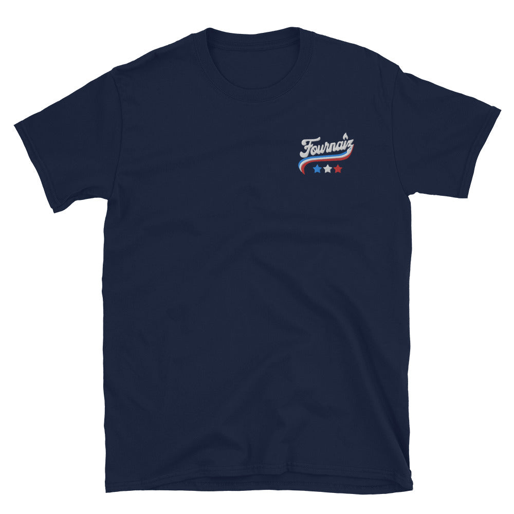 T-shirt Fournaiz Drapeau France 3 étoiles (brodé)