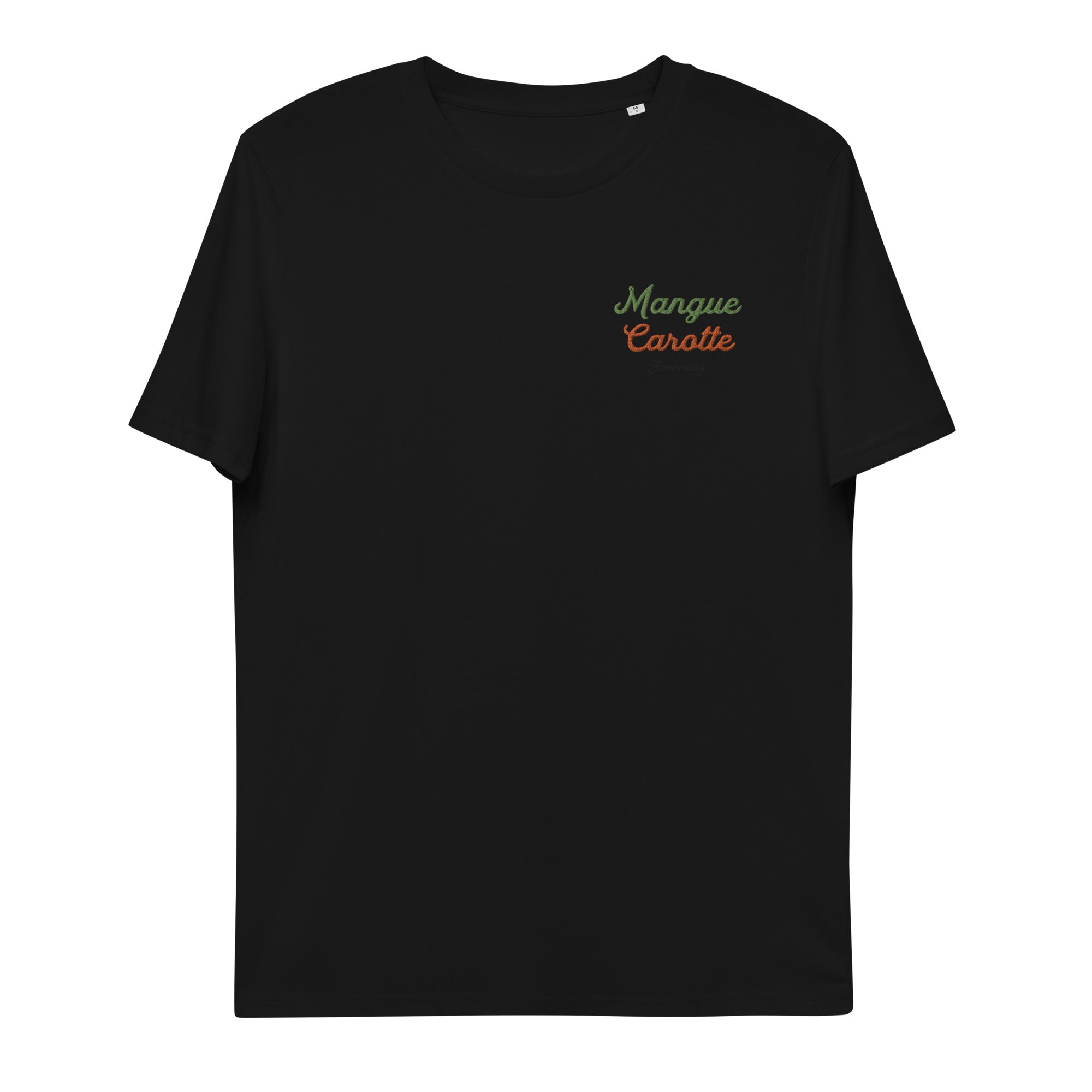 T-shirt Mangue Carotte (Coton Bio Brodé)